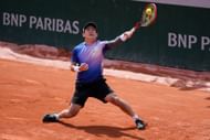 Yoshihito Nishioka at the French Open 2025. (Photo: Getty)